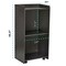 Adiroffice Wood Mobile Presentation Podium Lectern Stand with Shelves in Black ADI661-07-BLK-MK - alternate 6